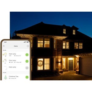 Kasa Smart LED Filament Light Bulb - 7 W - 230 V AC - 800 lm - A60 Size - Soft White Light Color - E27 Base - 2700°K Color