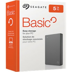Seagate Basic STJL4000400 4 TB Portable Hard Drive - 2.5" External - Desktop PC Device Supported - USB 3.0