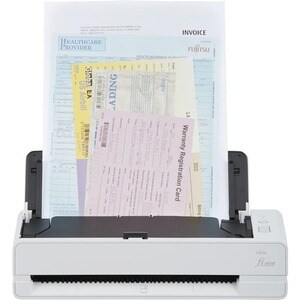 Fujitsu fi-800R Sheetfed Scanner - 600 dpi Optical - 24-bit Color - 8-bit Grayscale - 40 ppm (Mono) - 40 ppm (Color) - Dup