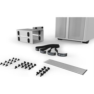 be quiet! Pure Base 500 BGW38 Computer Case - ATX, Micro ATX, Mini ITX Motherboard Supported - Tempered Glass, Acrylonitri