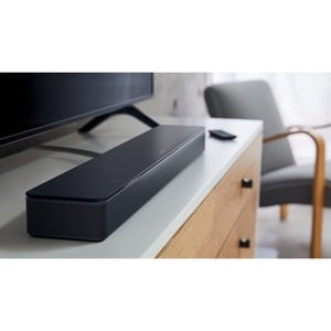 Bose 300 Bluetooth Smart Speaker - Google Assistant, Alexa Supported - Black - Wall Mountable - Wireless LAN - USB - HDMI