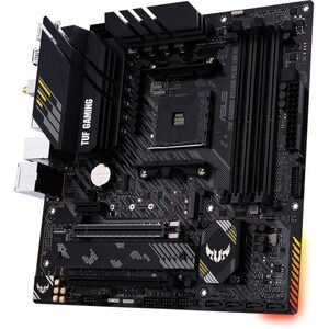 TUF GAMING B550M-PLUS (WI-FI) Desktop Motherboard - AMD Chipset - Socket AM4 - Micro ATX - 128 GB DDR4 SDRAM Maximum RAM -