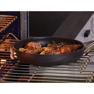 Calphalon Premier Cookware - - Hard Anodized Aluminum, Tempered Glass Cover, Stainless Steel Handle - Cooking, Sauteing - 
