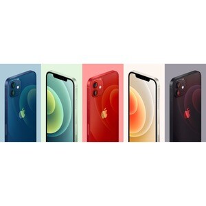 Apple iPhone 12 256 GB Smartphone - 6.1" OLED 2532 x 1170 - Hexa-core (6 Core) - 4 GB RAM - iOS 14 - 5G - Green - Bar - Ap