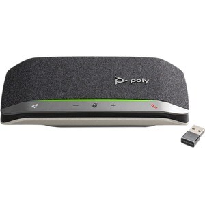 Plantronics Sync 20 Speakerphone - USB - Microphone - USB, Battery - Desktop - Black, Silver