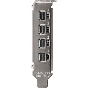 PNY NVIDIA T600 Graphic Card - 4 GB GDDR6 - Low-profile - 128 bit Bus Width - PCI Express 3.0 x16 - Mini DisplayPort
