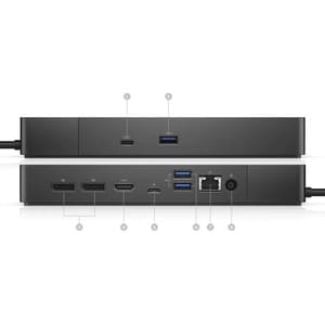 Dell Docking-Estacion de acoplamiento WD19 130W compatible con todos los equipos de computo, Hasta 4 pantallas al mismo ti
