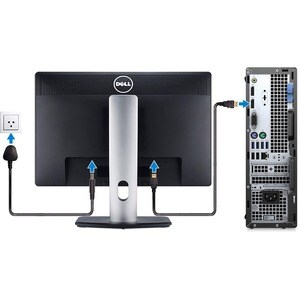 Dell OptiPlex 7000 7090 Desktop Computer - Intel Core i5 10th Gen i5-10505 Hexa-core (6 Core) 3.20 GHz - 8 GB RAM DDR4 SDR