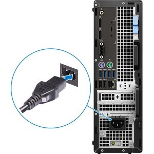 Dell Precision 3000 3450 Workstation - Intel Core i7 i7-10700 10th Gen - 16 GB DDR4 SDRAM RAM - 512 GB SSD - Small Form Fa