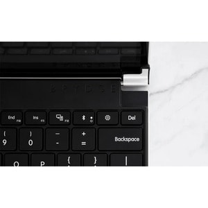 Brydge SP+ Wireless Keyboard with Touchpad for Surface Pro 8 - Wireless Connectivity - Bluetooth - QWERTY Layout - Tablet 