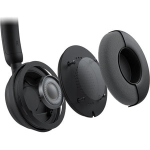 Microsoft Modern Wired On-ear Stereo Headset - Black - Binaural - Ear-cup - 100 Hz to 20 kHz - 150 cm Cable - Noise Reduct