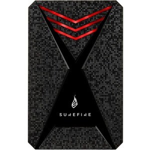 SUREFIRE 512 GB Solid State Drive - External - Black - Desktop PC, Gaming Console, Notebook Device Supported - USB 3.2 (Ge