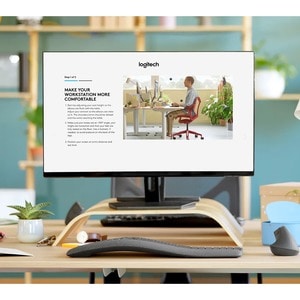 Logitech ERGO K860 Split Ergonomic Keyboard - Wireless Connectivity - Bluetooth - 32.81 ft - 2.40 GHz - Spanish - Computer