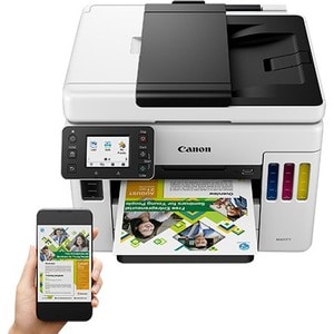 Canon MAXIFY GX7021 Wireless Inkjet Multifunction Printer - Color - Copier/Fax/Printer/Scanner - 1200 x 600 dpi Print - Up