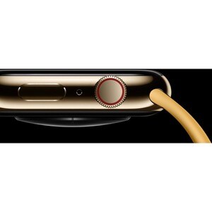 Apple Watch Series 8 GPS + Cellular 41mm Gold Stainless Steel Case with Gold Milanese Loop