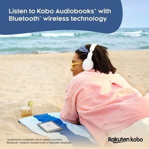 Kobo Clara 2E Digital Text Reader - Deep Ocean - 12000 Book(s) - 16 GB Flash - 15.2 cm (6") Display - Touchscreen - 1488 x