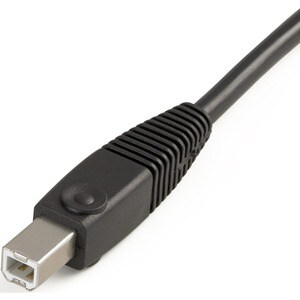 StarTech.com Cable KVM USB DVI 4 en 1 con Audio y Micrófono- 10 pies - Extremo prinicpal: 1 x DVI-I Macho Vídeo digital, E