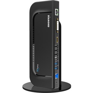 Diamond Multimedia Universal Ultra Docking Station (DS3900V2) - Diamond Multimedia Ultra Dock Dual Video USB 3.0/2.0 Unive