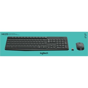 MK235 WIRELESS KEYBOARD / MOUSE GREY