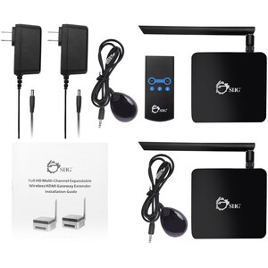 SIIG CE-H22T11-S1 Video Extender Transmitter/Receiver - 1 Input Device - 1 Output Device - 165 ft Range - 1 x HDMI In - 1 