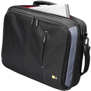 Case Logic Carrying Case for 18.4" Notebook, Accessories - Black - Luggage Strap, Shoulder Strap, Handle - 14.7" Height x 