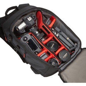 Case Logic Carrying Case (Backpack) for 14" to 15" DJI, Apple SLR Camera, Accessories, Water Bottle, Notebook, Drone, MacB