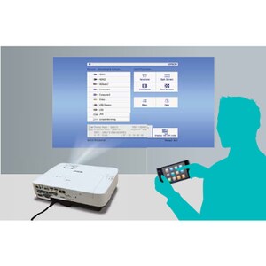 Epson EB-2165W LCD Projector - 1280 x 800 - Front, Ceiling - 5000 Hour Normal Mode - 10000 Hour Economy Mode - WXGA - 15,0