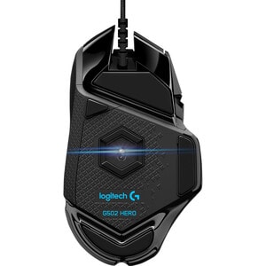 Mouse di gioco Logitech HERO G502 - USB - Ottico - 11 Pulsante(i) - Cavo - 16000 dpi - Rotella di scorrimento