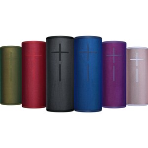 Ultimate Ears MEGABOOM 3 Portable Bluetooth Speaker System - Sunset Red - 60 Hz to 20 kHz - 360° Circle Sound, Surround So