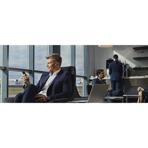 Jabra EVOLVE 65t MS - Stereo - Wireless - Bluetooth - Earbud - Binaural - In-ear - Titanium Black