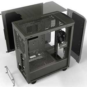 be quiet! Computer Case - ATX, Micro ATX, Mini ITX Motherboard Supported - Midi Tower - Acrylonitrile Butadiene Styrene (A