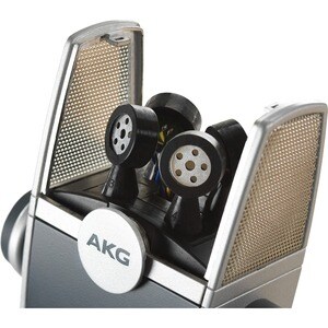 AKG Lyra Wired Condenser Microphone - Stereo - 20 Hz to 20 kHz - Stand Mountable, Desktop - USB 2.0
