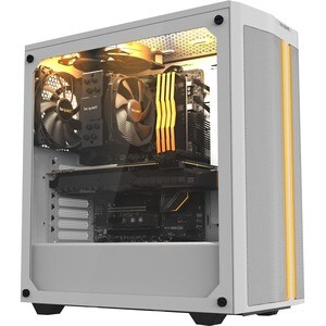 be quiet! Pure Base 500 BGW38 Computer Case - ATX, Micro ATX, Mini ITX Motherboard Supported - Tempered Glass, Acrylonitri