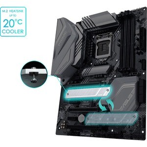 Asus Prime Z490-A Desktop Motherboard - Intel Chipset - Socket LGA-1200 - Intel Optane Memory Ready - ATX - 128 GB DDR4 SD