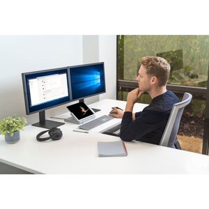 Kensington SureTrack Mouse - Bluetooth/Radio Frequency - USB 2.0 - Optical - 3 Button(s) - Black - 1 Pack - TAA Compliant 