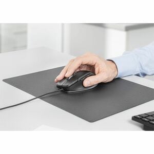 3Dconnexion CadMouse Compact - Optical - Cable - Black - USB - 7200 dpi - Scroll Wheel - 7 Button(s) - 5 Programmable Butt