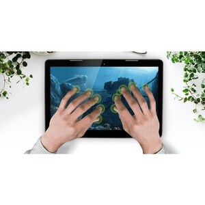 Tablet Hannspree Zeus - 33,8 cm (13,3") Full HD - Cortex A73 Octa core (8 Core) 2 GHz + Cortex A53 - 3 GB RAM - 32 GB SSD 