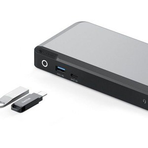 Alogic MX2 Docking Station - for Notebook/Monitor - 65 W - USB Type C - 2 Displays Supported - 4K, 5K - 3840 x 2160 - 4 x 