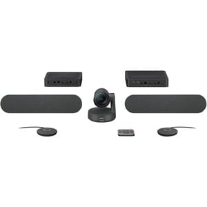 Logitech Rally Plus Video Video Conference Equipment - 3840 x 2160 Video (Content) - 4K UHD - USB - External Microphone(s)