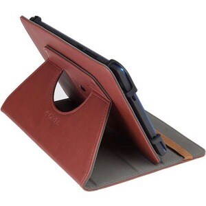 Gecko Covers Carrying Case (Flip) for 17.8 cm (7") to 20.3 cm (8") Tablet - Brown - Polyurethane - PU Leather Exterior Mat