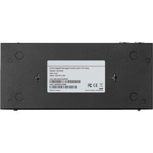 Linksys 8-Port Managed Gigabit Ethernet Switch with 2 1G SFP Uplinks - 8 Ports - Manageable - Gigabit Ethernet - 10/100/10