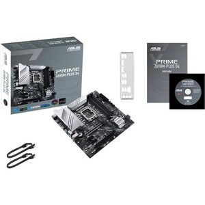Asus Prime Z690M-PLUS D4 Desktop Motherboard - Intel Chipset - Socket LGA-1700 - Intel Optane Memory Ready - Micro ATX - P