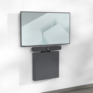 Heckler Design Wall Mount for Video Conferencing System, PTZ Camera, Video Conferencing Camera - Black Gray