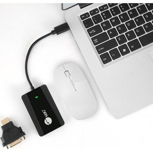 SIIG USB 3.0 to HDMI / DVI Video Adapter Pro - 1080p 60Hz - USB Bus Powered - 5 Gbps Bandwidth