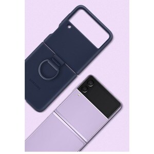 Samsung Carrying Case Samsung Galaxy Z Flip4 Smartphone - Bora Purple - Silicone Body - Ring