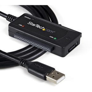 StarTech.com USB 2.0 to IDE SATA Adapter - 2.5 / 3.5" SSD / HDD - USB to IDE & SATA Converter Cable - USB Hard Drive Adapt