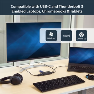 StarTech.com Adattatore USB-C Multiporta per Portatili - Power Delivery - HDMI 4K - USB 3.0 - 5 Gbit/s - Supporta fino a40