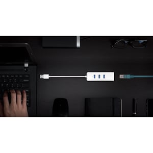 TP-Link UE330 Gigabit Ethernet Card for Computer/Notebook - 10/100/1000Base-T - Portable - USB 3.0 Type A - 5 GB/s Data Tr