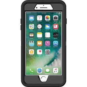 OtterBox Defender Apple iPhone 8 Plus  Black - Scuff Resistant, Drop Resistant, Bump Resistant, Scratch Resistant, Impact 