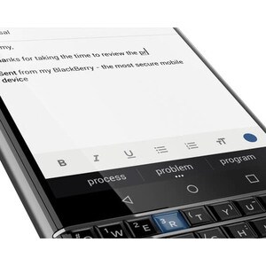 Smartphone BlackBerry KEYone 32 GB - 4G - 11,4 cm (4,5") LCD - 3 GB RAM - Android 7.1 Nougat - Negro, Plata - Barra - Qual